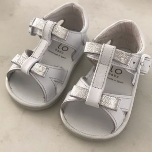 White Baby sandals